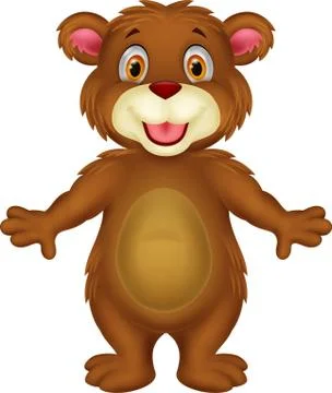 Bear cartoon Stock Illustration