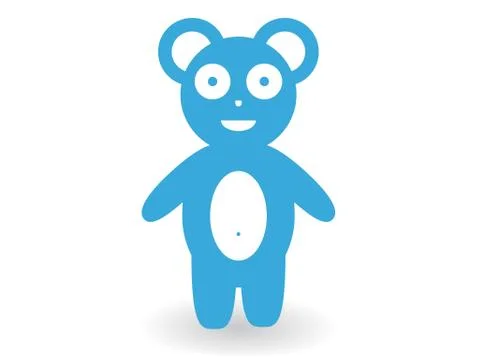 Bear cub 库存插图