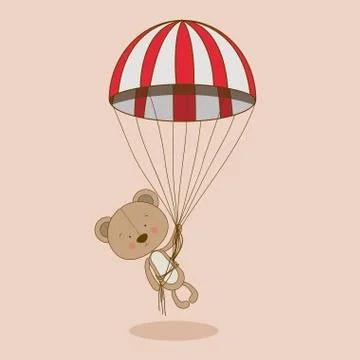 Bear design over pink   background vector illustration イラスト素材