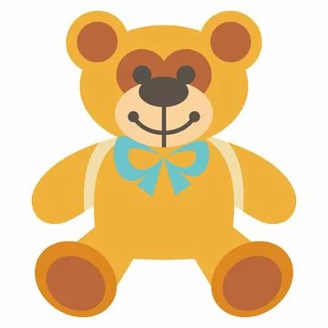 Bear doll vector Stock Illustration