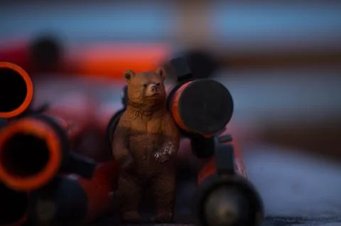 Bear figure 库存照片