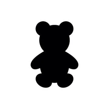 Bear icon. cartoon bear cion vector Stock Illustration