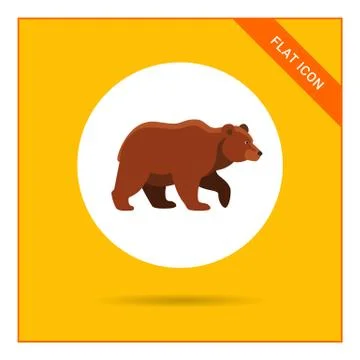 Bear icon Stock-Illustration