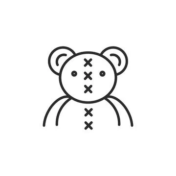 Bear Icon Stock Illustration