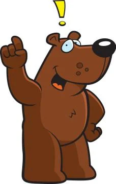 Bear Idea Stock Illustration