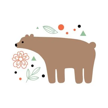 Bear illustration Stock Illustration