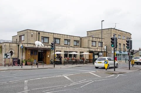 Bear Inn pub at Bear Flat in Bath, Somerset Stock Photos