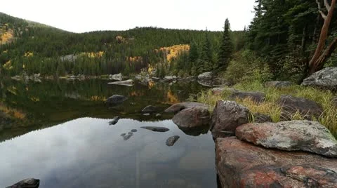 Bear Lake Scenery Video stock 20522475