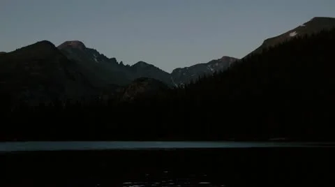 Bear Lake Sunrise Stock Footage 11365690
