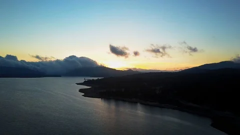 Bear Lake Sunset - 2 High 스톡 동영상 115092956