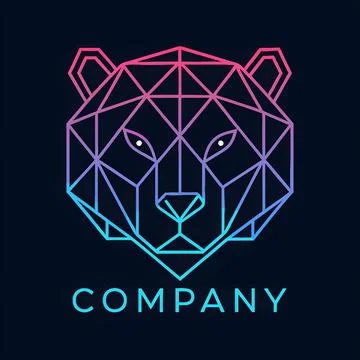 Bear logo for company Stock Illustration