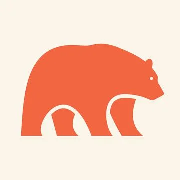 Bear logo Stock Illustration