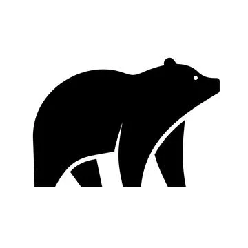 Bear logo Stock Illustration