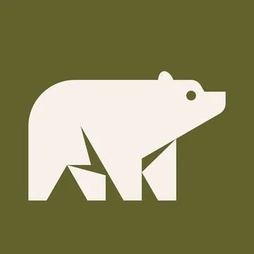 Bear logo Stock Illustration