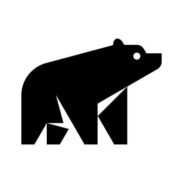 Bear logo Stock Illustration