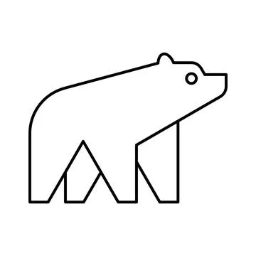 Bear logo Stock Illustration