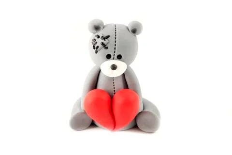 Bear in love Stock Photos