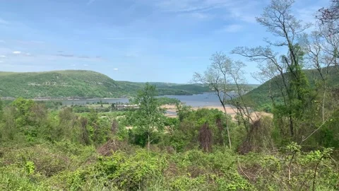Bear Mountain State Park During Coronavirus Pandemic 4k 60fps Stock Footage 130934795