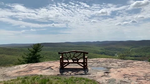 Bear Mountain State Park During Coronavirus Pandemic 4k 60fps Stock Footage 130934888