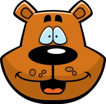 Bear Smiling Stock Illustration