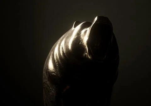 Bear Statue Roaring Stock Photos