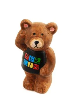 Bear symbol of Berlin Stock Photos