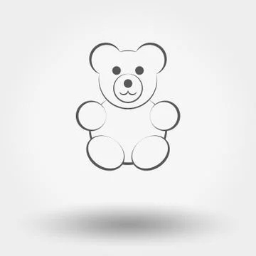 Bear toy Stock Illustration