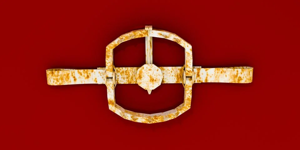 Bear trap Stock Illustration