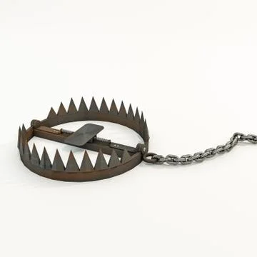 Bear trap Stock Illustration