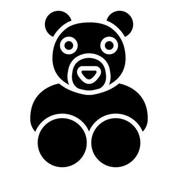 Bear Vector Icon Design Illustration Stock Illustration