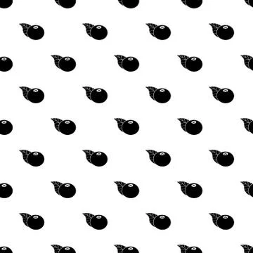 Bearberry pattern seamless Stock Illustration