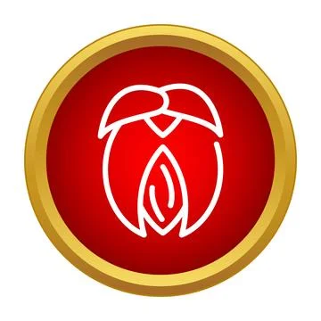 Beard and mustache icon representing masculine style Stock Illustration