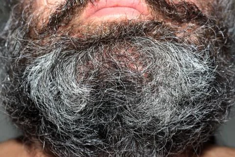 Beard and mustache Stock Photos