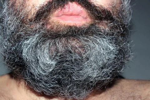 Beard and mustache Foto stock