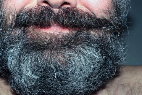 Beard and mustache Foto stock