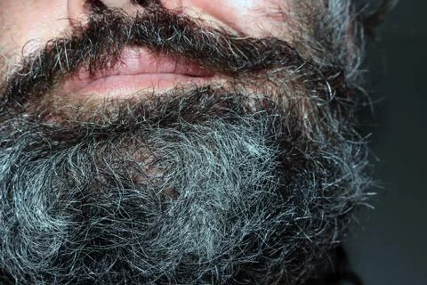 Beard and mustache Foto stock