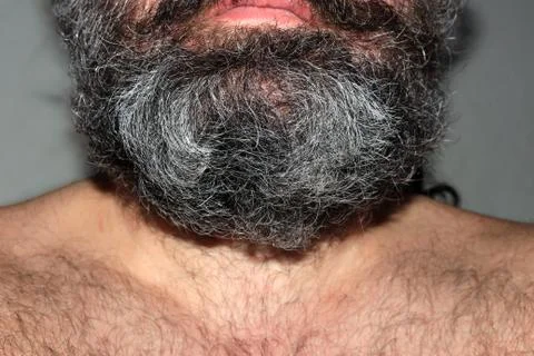 Beard and mustache Stock Photos
