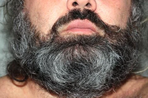 Beard and mustache Foto stock