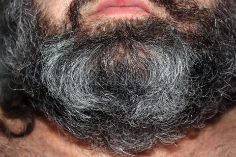 Beard and mustache Foto stock