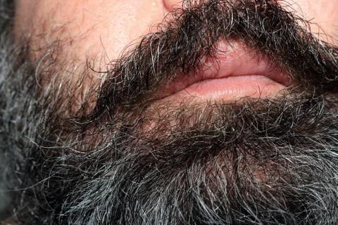 Beard and mustache Foto stock