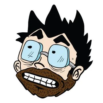 Beard Stock Illustration