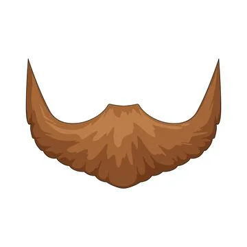 Beard illustration Illustrazione stock