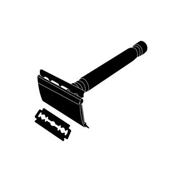 Beard razor icon Illustration