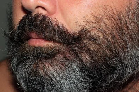 Beard shape Stock-Fotos