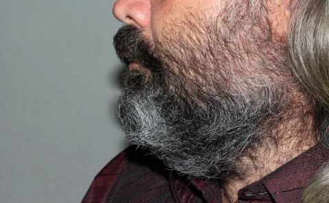 Beard shape Foto stock