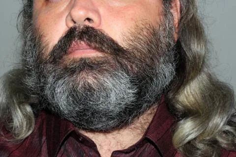 Beard shape Stock-Fotos