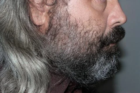 Beard shape Stock-Fotos