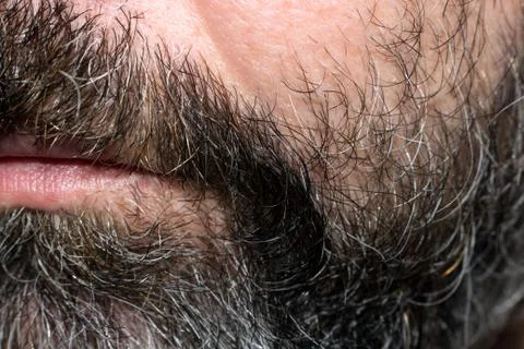 Beard shape Stock-Fotos