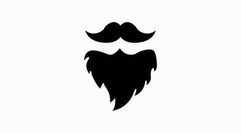 Beard Vector Icon. Stock Illustration