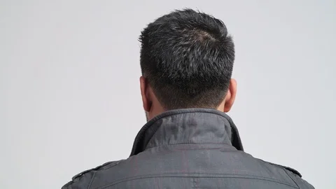 Bearded hipster portrait. Stock Footage 94352372